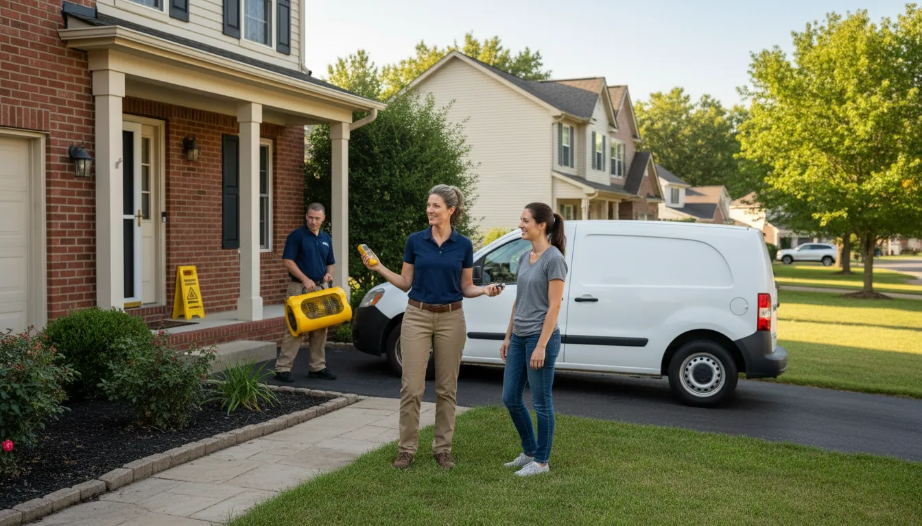 Residential water damage restoration in Boxborough, MA